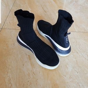 Stella McCartney Sweater/Sock Ankle Boots in Black